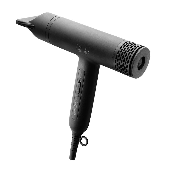 Elchim Anemos Ultra-Light Hair Dryer - Black Model #EL-2577G0001, UPC: 836793004389