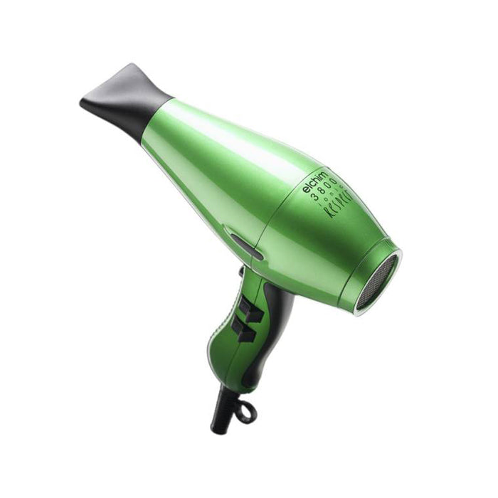 ELCHIM Idea Ionic Hair Dryer Respect Hair Dryer, Shiny Green Model #EL-248790G07, UPC: 836793006024