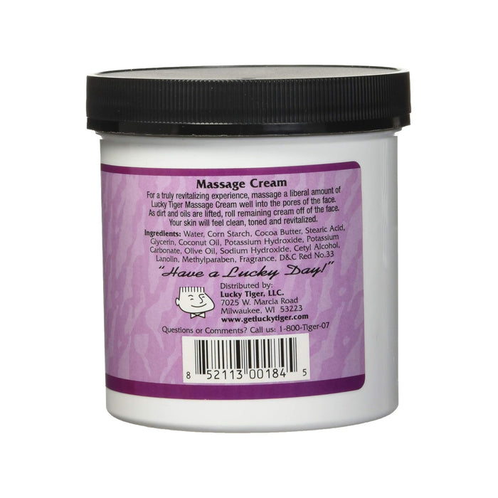 Lucky Tiger Exfoliating Massage Cream Model #LU-16321, UPC: 852113001845