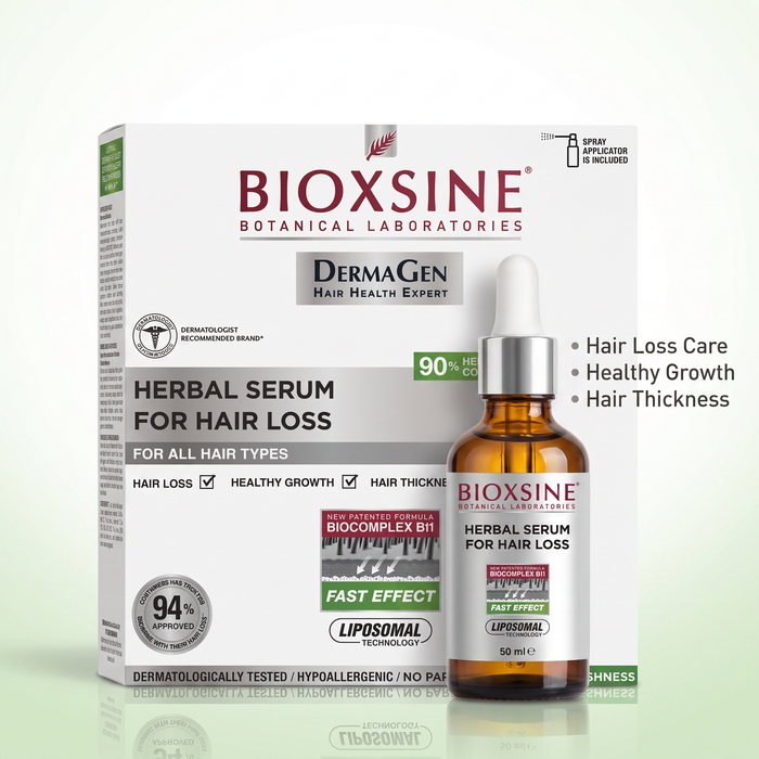 Bioxsine Dermagen Anti Hair Loss Serum with BioComplex B11 | Leave-In Scalp Treatment | 50 mL (1.69 fl oz)