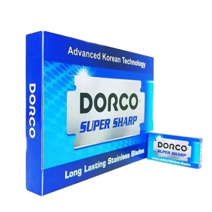 DORCO Super Sharp Barber Razor - Pack of 10 Model #STL3005P-PK10, UPC: 8801038586717