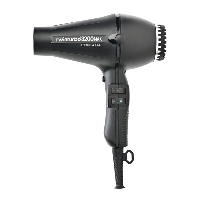 Turbo Power TwinTurbo 3200MAX Ceramic & Ionic Professional Hair Dryer Model #TU-TP324, UPC: 897123001218