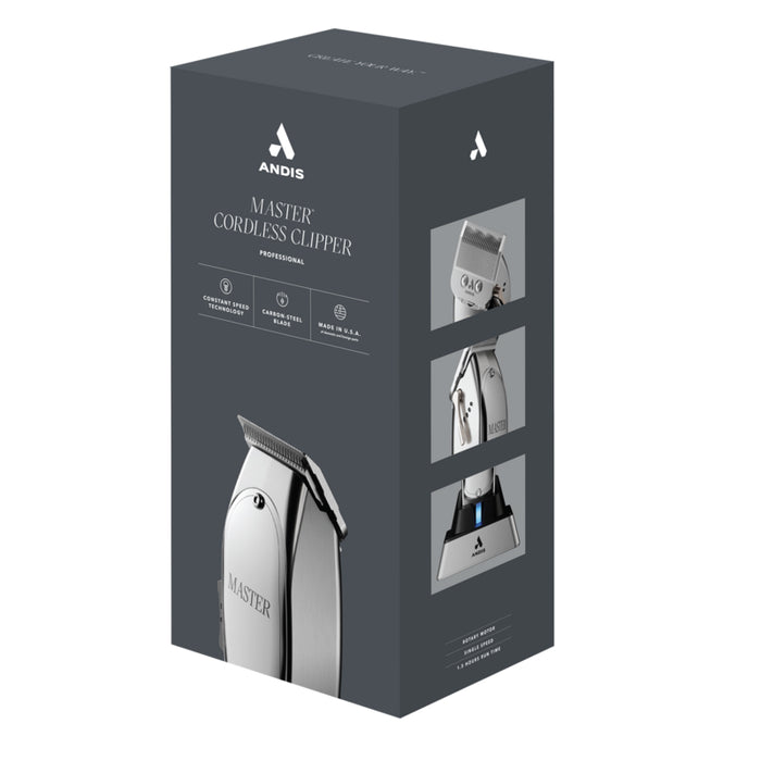 Andis - Cordless Master Clipper Li - MLC (000-1) Model #AN-12660, UPC: 040102126604