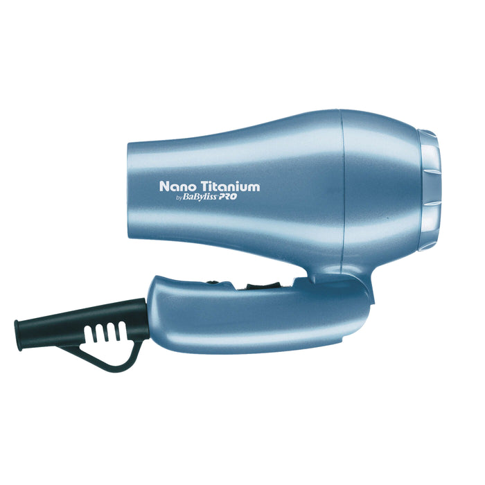 BaBylissPRO Nano Titanium Travel Dryer Model #BB-BNT053TUC, UPC: 074108412775