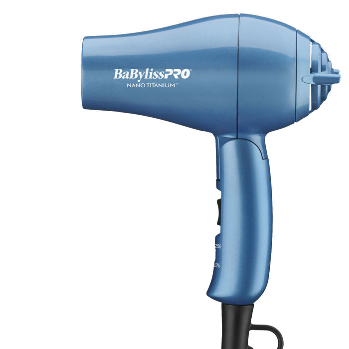 BaBylissPRO Nano Titanium Travel Dryer Model #BB-BNT053TUC, UPC: 074108412775