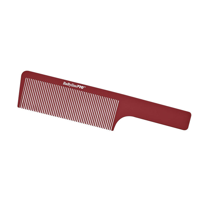 BaBylissPRO BARBERology 9" Clipper Comb - Red Model #BB-BBCKT6RD, UPC: 074108399793
