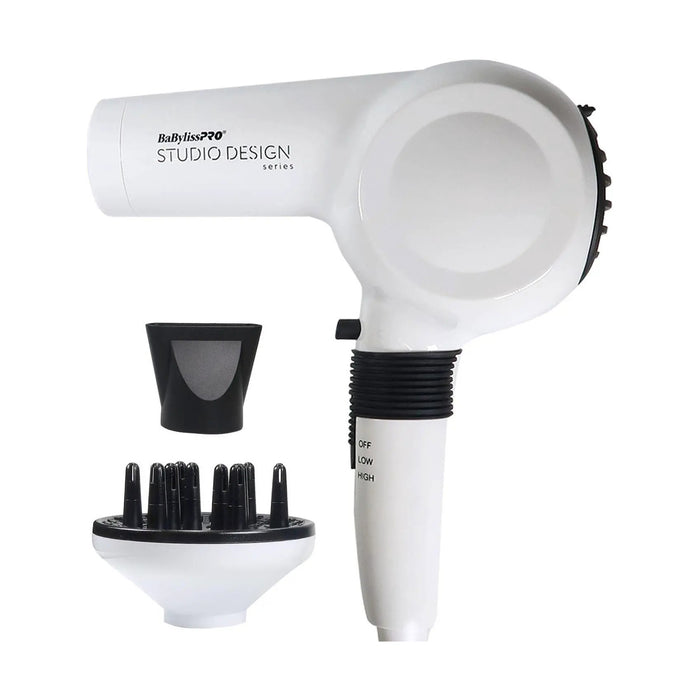 BaBylissPRO Studio Design Series Midi 1000 Watt Compact Hair Dryer Model #BB-BCI250UC, UPC: 074108463142