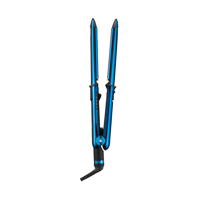 BaBylissPRO Nano Titanium Limited Edition Black & Blue 1 1/4" Prima3000 Styling Iron Model #BB-BNTMB3000TUC, UPC: 074108482921