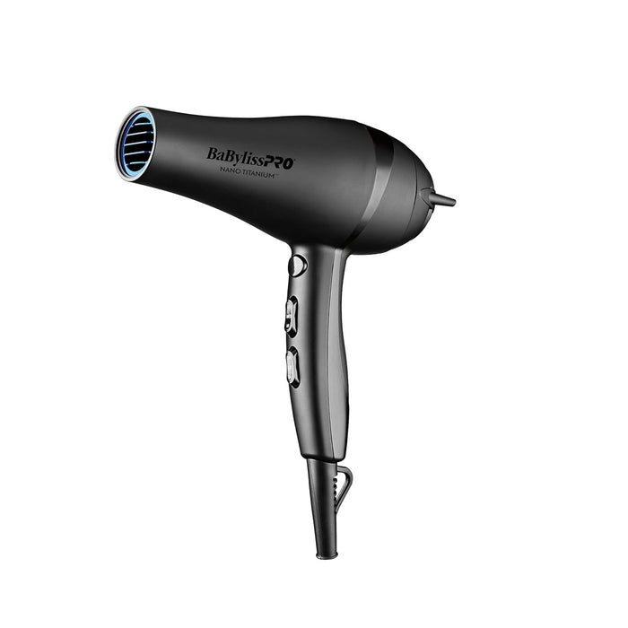 BaBylissPRO Nano Titanium Limited Edition Black & Blue Professional Ionic Dryer Model #BB-BNTMB5548, UPC: 074108487124