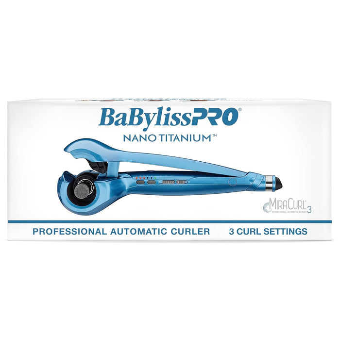 BaBylissPRO Nano Titanium MiraCurl Professional Curl Machine Model #BB-BNTMC3UC, UPC: 074108400901