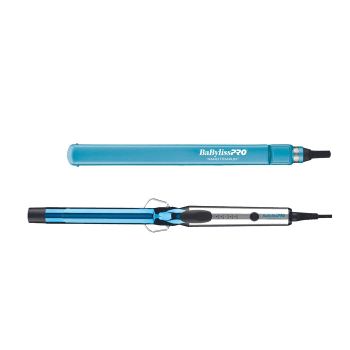 BaBylissPRO Nano Titanium 1" Extended-Barrel Curling Iron & 1" Ultra-Thin Flat Iron Gift Set Model #BB-BNTPP62UC, UPC: 07410848327