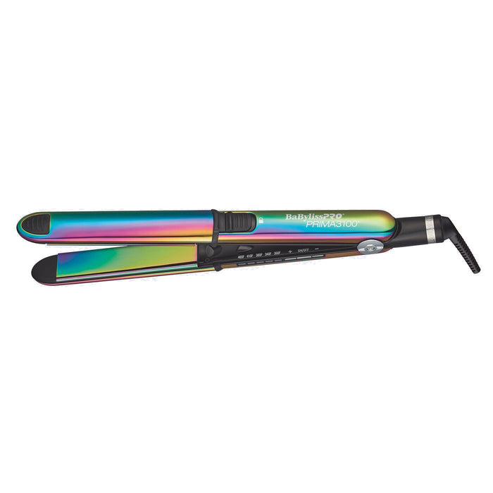 BaBylissPRO Limited Edition Iridescent Nano Titanium Prima3100 1" Styling Iron Model #BB-BNTRB3100TUC, UPC: 074108475077