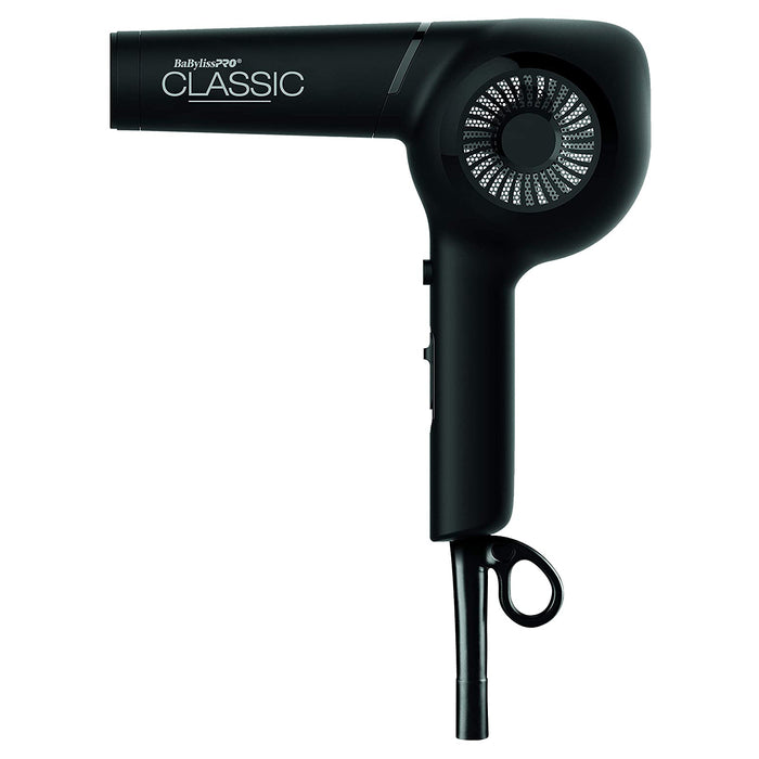 BaByliss PRO Classic Dryer (Black) & Porcelain Ceramic 1" Flat Iron Prepack Model #BB-BPPP4UC, UPC: 074108448163