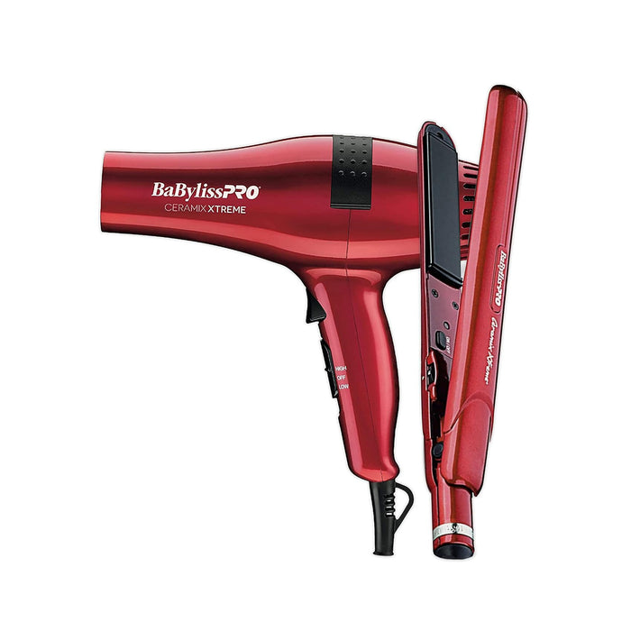 BabylissPRO Ceramic Xtreme Holiday Prepack - BRX5572 & BAB9555X Model #BB-CEPP1N-24, UPC: 074108488763