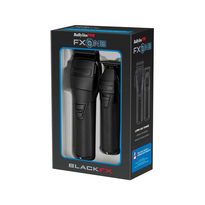 BaBylissPRO FXONE BlackFX Clipper & Trimmer Prepack (Tools Only) Model #BB-FX1CTMBTO, UPC: 074108489050