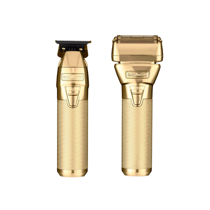 BaBylissPRO FXONE GoldFX Trimmer & Foil Shaver Prepack (Tool Only) Model #BB-FX1FSTGTO, UPC: 074108489722