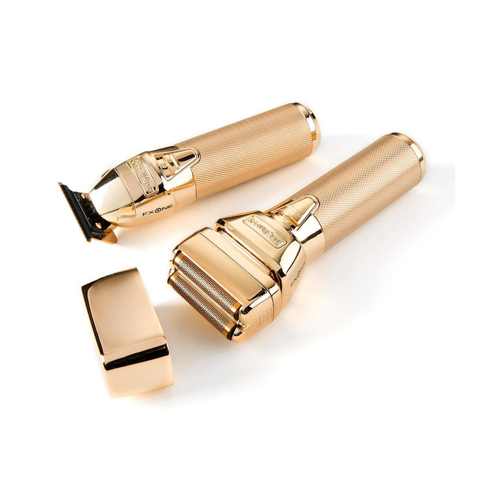 BaBylissPRO FXONE GoldFX Trimmer & Foil Shaver Prepack (Tool Only) Model #BB-FX1FSTGTO, UPC: 074108489722