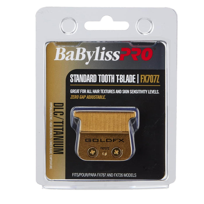 BaBylissPRO Replacement DLC/Titanium Ultra-Thin Standard-Tooth T-Blade Model #BB-FX707Z, UPC: 074108408181