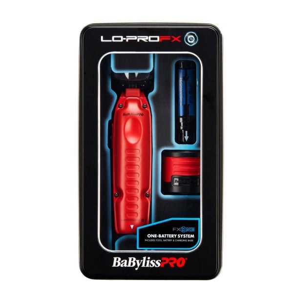 BabylissPro FXOne Lo-ProFX Limited Edition Matte Red Trimmer Model #BB-FX729MR, UPC: 074108486288