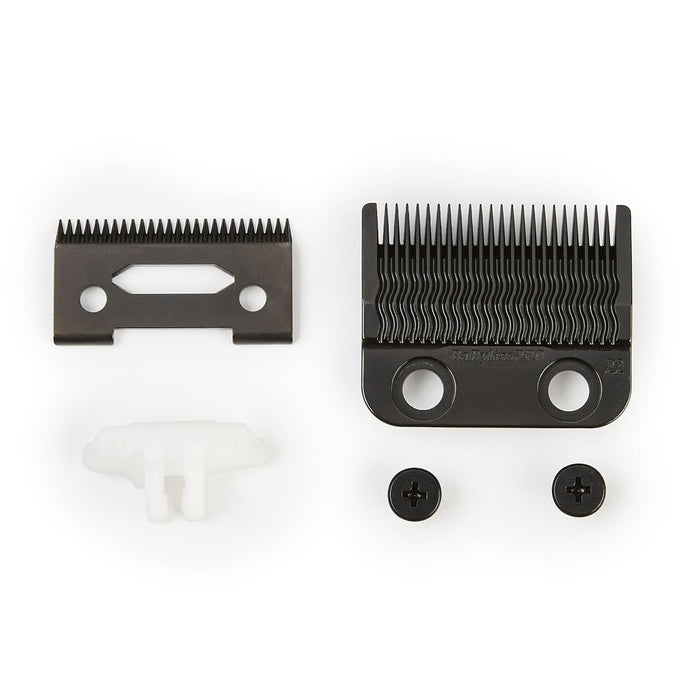 BaBylissPRO Black Titanium Metal-Injection Molded (MIM) Precision Fade Blade Model #BB-FX8022B, UPC: 074108483836