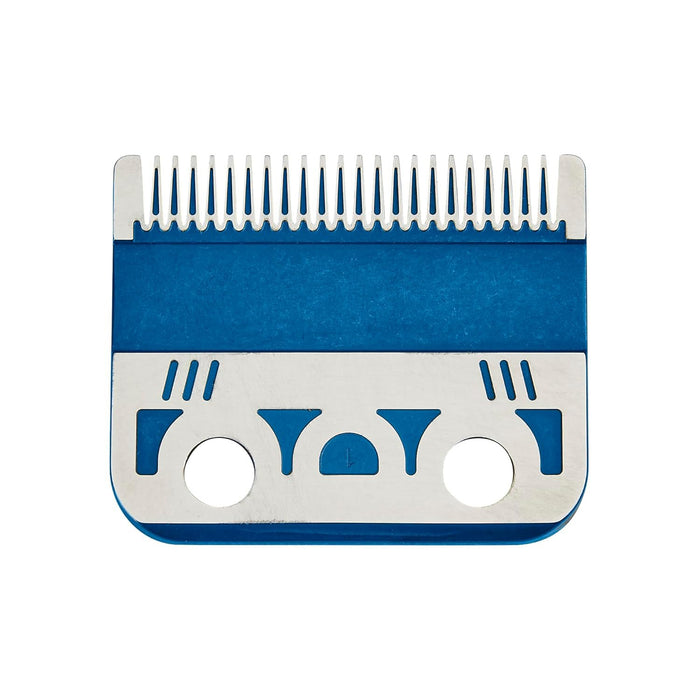BaBylissPRO Blue Titanium Metal-Injection Molded (MIM) Precision Fade Blade Model #BB-FX8022BL, UPC: 074108483829