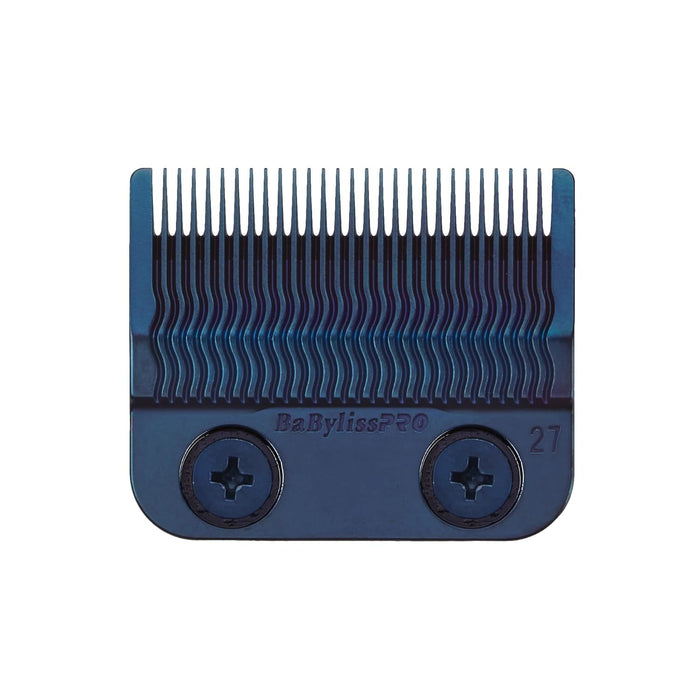 BaBylissPRO Blue Titanium Metal-Injection Molded Precision Fine Detailing Blade Model #BB-FX8027BL, UPC: 074108483744