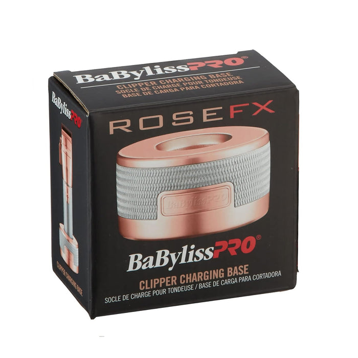 BaBylissPRO ROSEFX Clipper Charging Base Model #BB-FX870BASE-RG, UPC: 074108453310
