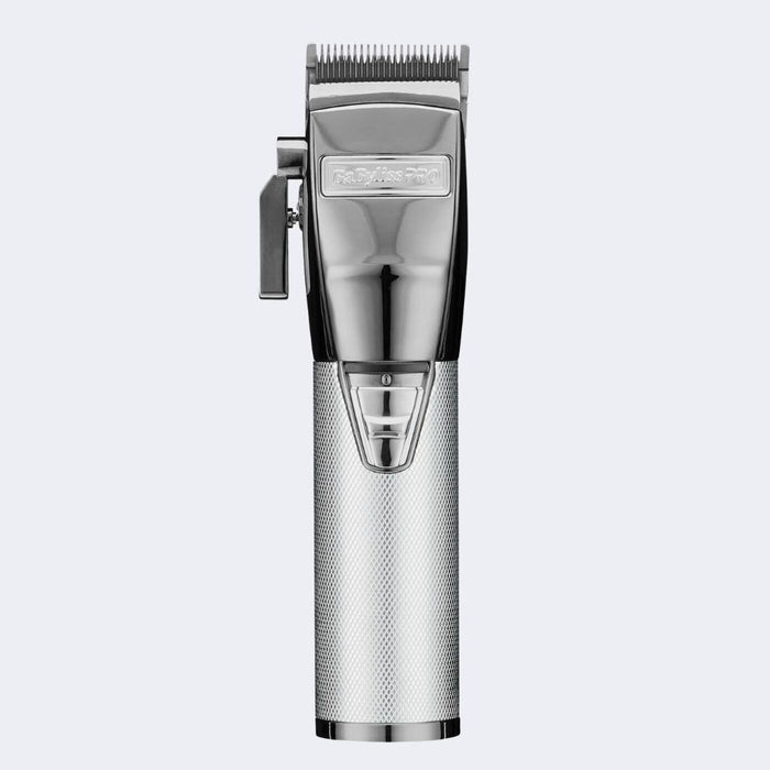 BaBylissPRO SilverFX+ All-Metal Lithium Clipper Model #BB-FX870NS, UPC: 074108475008