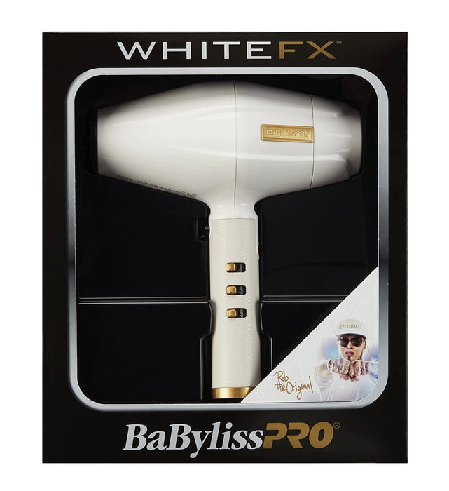 BaBylissPRO Rob the Original WhiteFX Dryer 1875 Watt Model #BB-FXBDW1, UPC: 074108456496