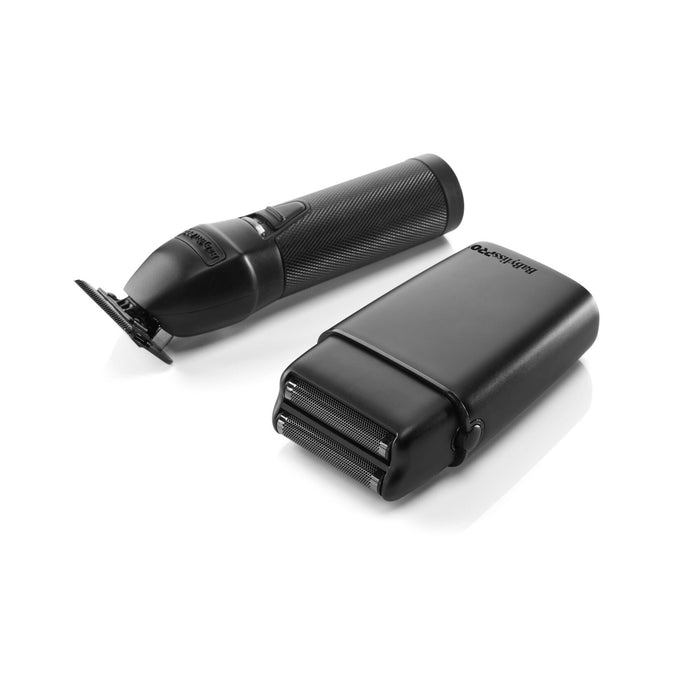 BaBylissPRO LIMITEDFX Matte Black Trimmer & Double Foil Shaver Model #BB-FXDUOFS2TMB, UPC: 074108487773