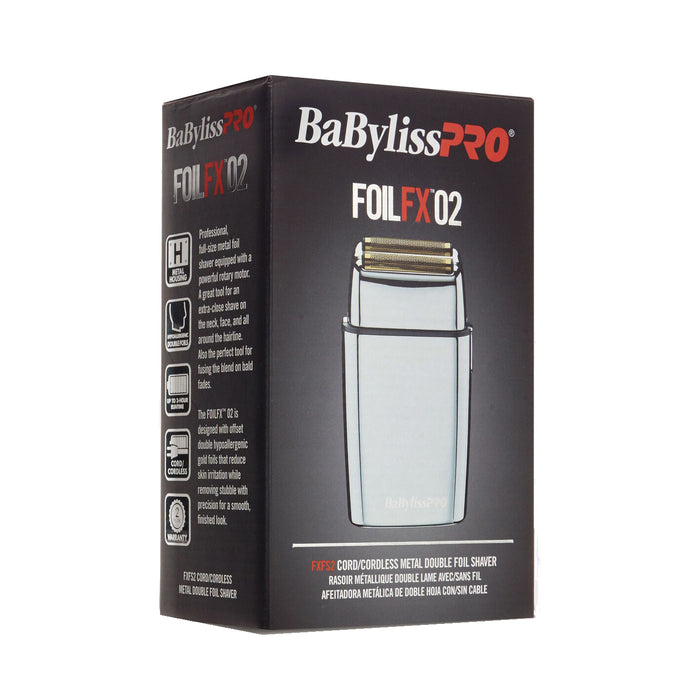 BABYLISS PRO FX Double Foil Shaver Model #BB-FXFS2, UPC: 074108380241