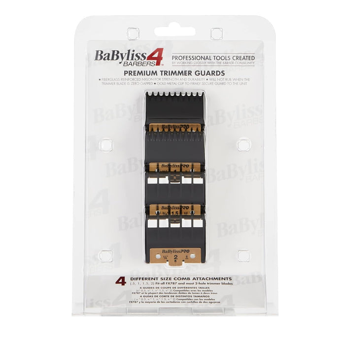 BaBylissPRO Premium Trimmer Guards Model #BB-FXPTG, UPC: 074108462374