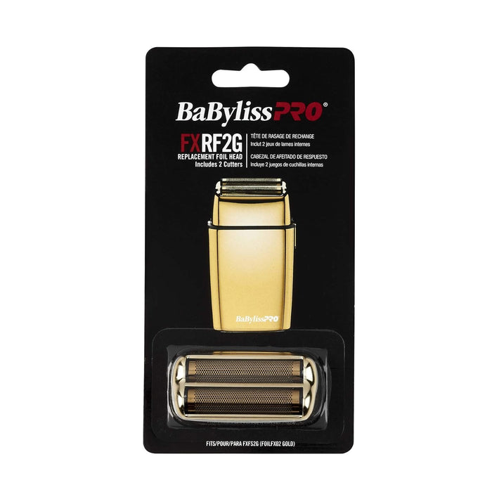 BaBylissPRO Replacement Foils & Cutter for FOILFX02 (Gold) Model #BB-FXRF2G, UPC: 074108403575