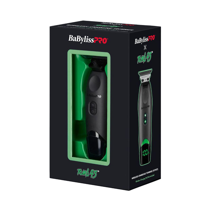 BaBylissPRO x Tomb45 Wireless-Charging Trimmer Model #BB-FXT45T, UPC: 074108490544