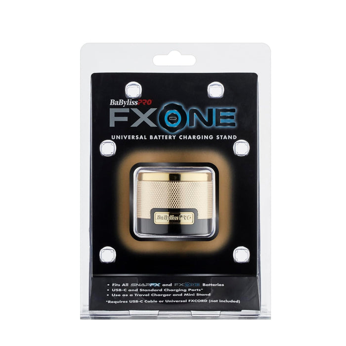 BaBylissPRO GoldFX Universal Battery Charging Stand Model #BB-FXTRAVBG, UPC: 074108477484
