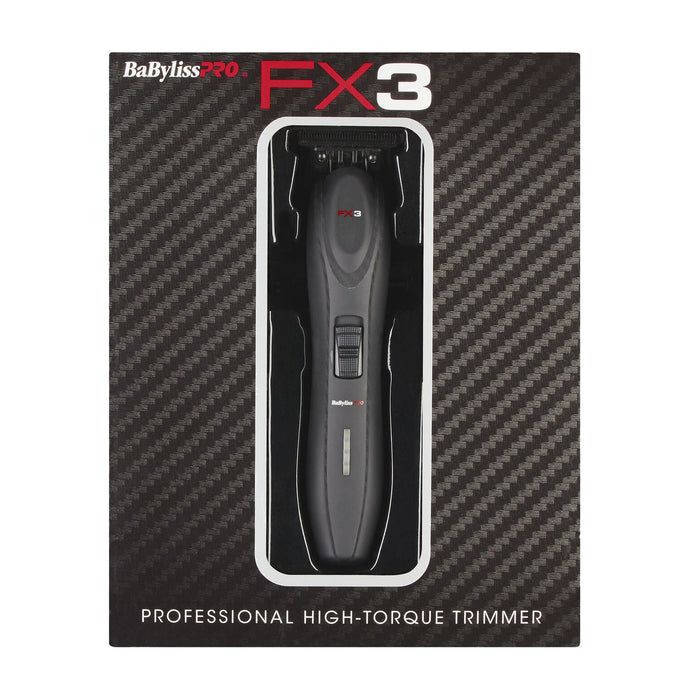 BaBylissPRO FX3 Professional High-Torque Trimmer Model #BB-FXX3TB, UPC: 074108458841