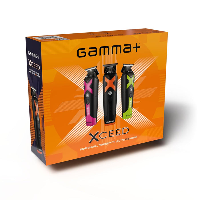 Gamma+ XCeed Professional Hair Trimmer with IN2 Vector Motor Model #ZY-GP418B, UPC: 810069133942