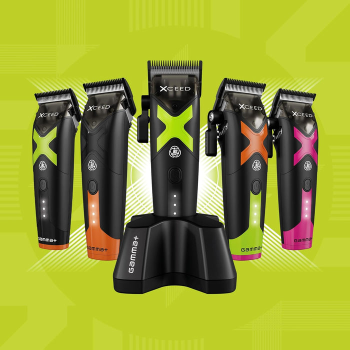 Gamma+ XCeed Professional Hair Clipper with IN2 Vector Motor Model #ZY-GP609B, UPC: 810069133935