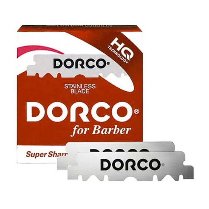 DORCO Single Edge Razor Blades (Red) - Pack of 50 Model #DO-HST300R-PK50, UPC: 8801038602295
