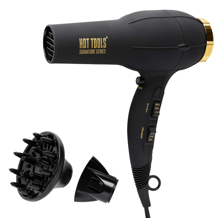 Hot Tools Salon 1875 Watts Turbo Ionic Dryer Model #HTDR5577SN2, UPC: 078729055779