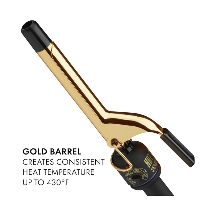 Hot Tools 3/4" Gold Curling Iron/Wand Model #HTIR1574SN2, UPC: 078729915745