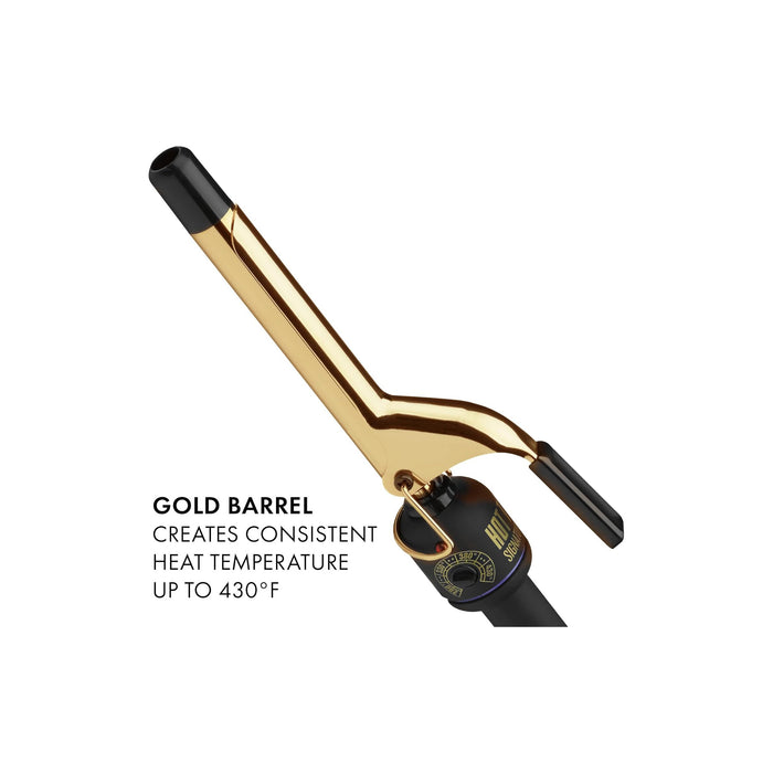 Hot Tools 3/4" Gold Curling Iron/Wand Model #HTIR1574SN2, UPC: 078729915745
