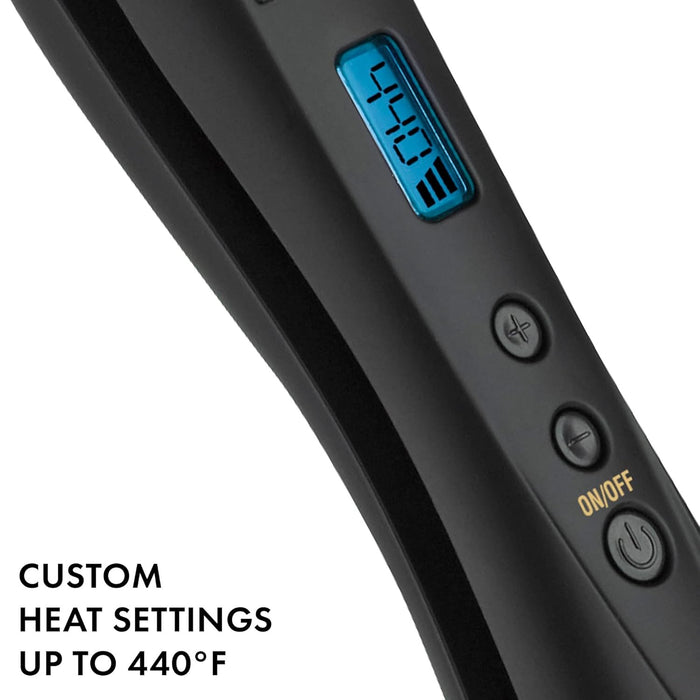 Hot Tools Pro Signature Digital Ceramic Flat Iron, 1 Inch Model #HTST2575SN2, UPC: 078729025758