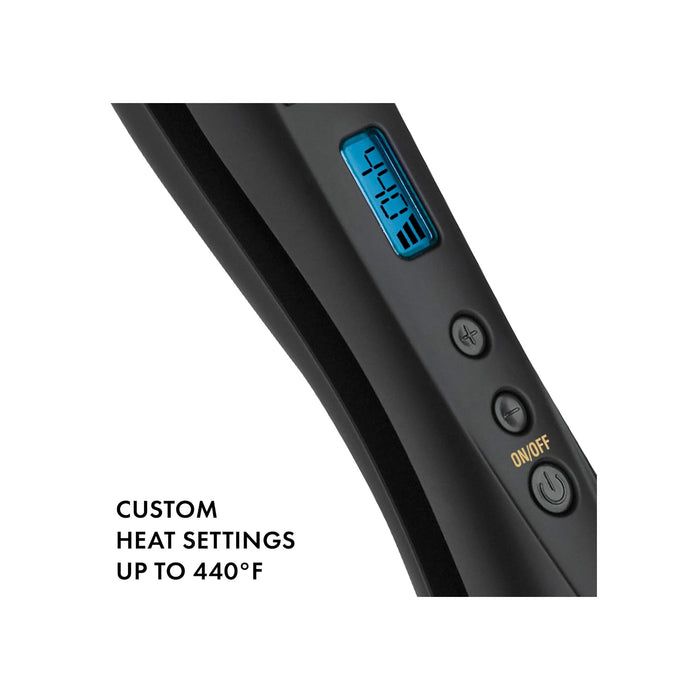 Hot Tools Pro Signature Digital Ceramic Flat Iron, 1 Inch Model #HTST2575SN2, UPC: 078729025758