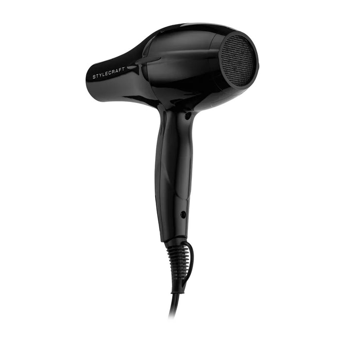 Stylecraft STAY-TEMP Ionic Turbo Hair Dryer Model #ZZ-SC108B, UPC: 810069133799
