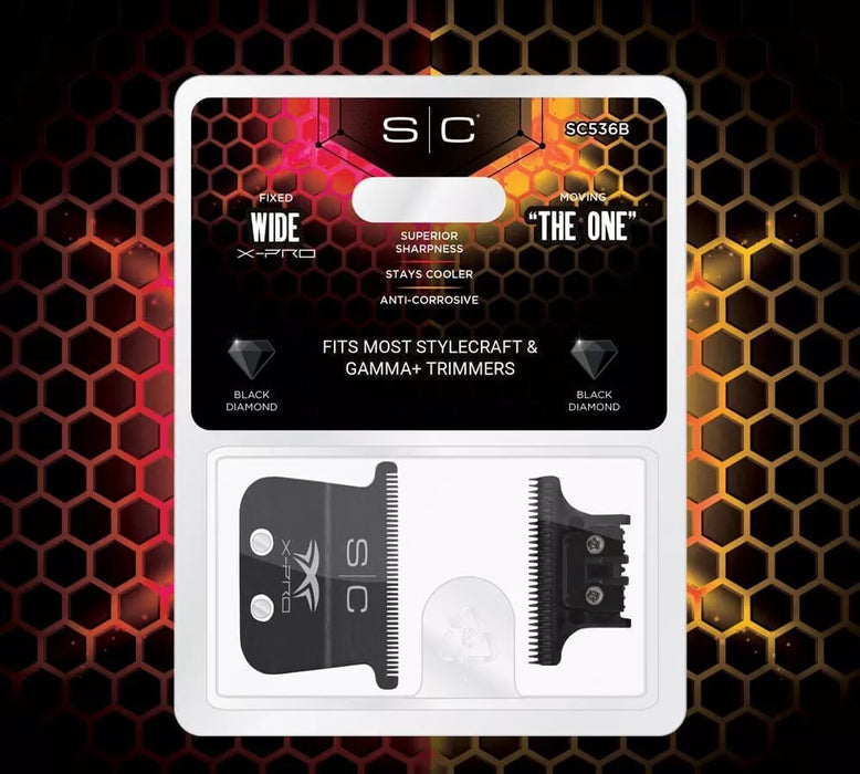 StyleCraft Fixed DLC X-Pro Wide Blade Model #ZZ-SC536B, UPC: 810069132068