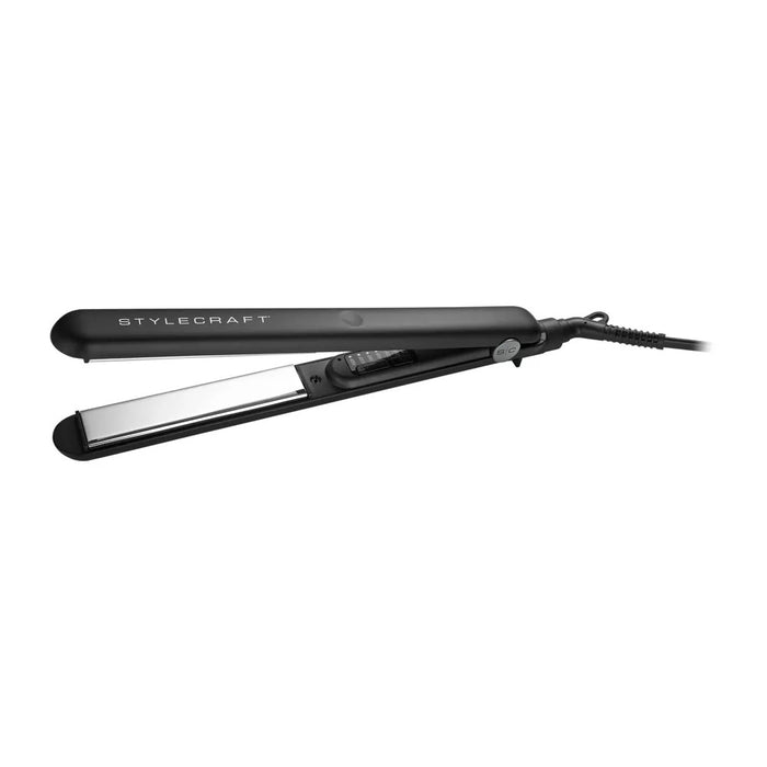 StyleCraft STAY-TEMP 1" Flat Iron Model #ZZ-SC717B, UPC: 810069133782