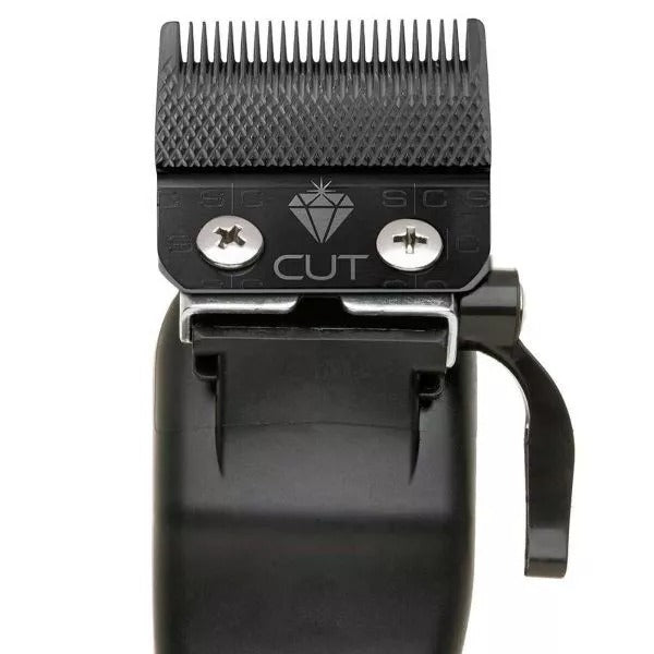 StyleCraft Diamond Cut Fixed Fade Clipper Blade w/ Shallow Tooth 2.0 Set Model #ZZ-SC540B UPC: 810069132471