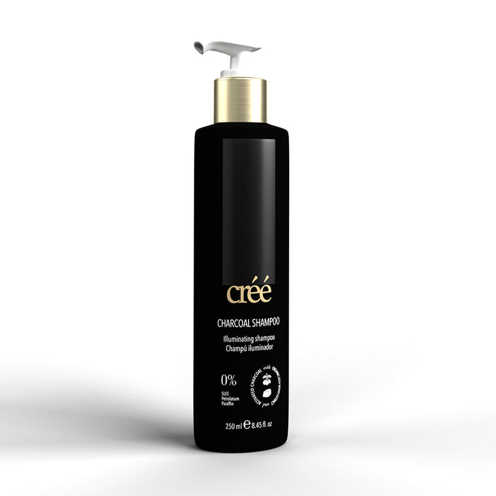 Cree Charcoal Shampoo 250ml Model #YV-CR-112, UPC: 840302402290