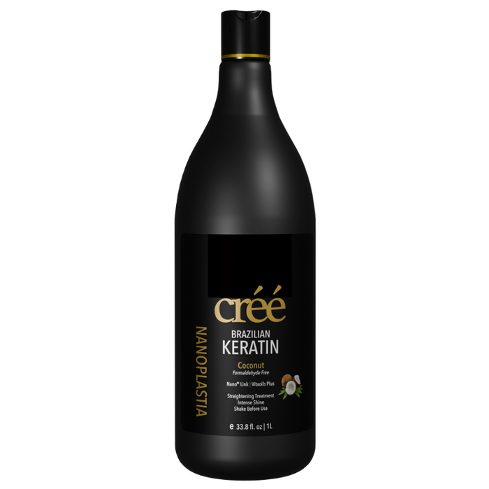 Cree Brazilian Keratin Coconut 33.8 oz Model #YV-BK101FREE, UPC: 7898639792754